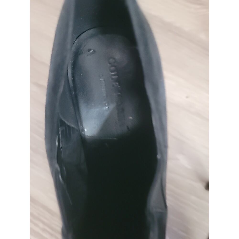 Cole Haan Women's Size 8 Grand OS Signature Black Suede Ankle Boots Stiletto - Picture 13 of 14